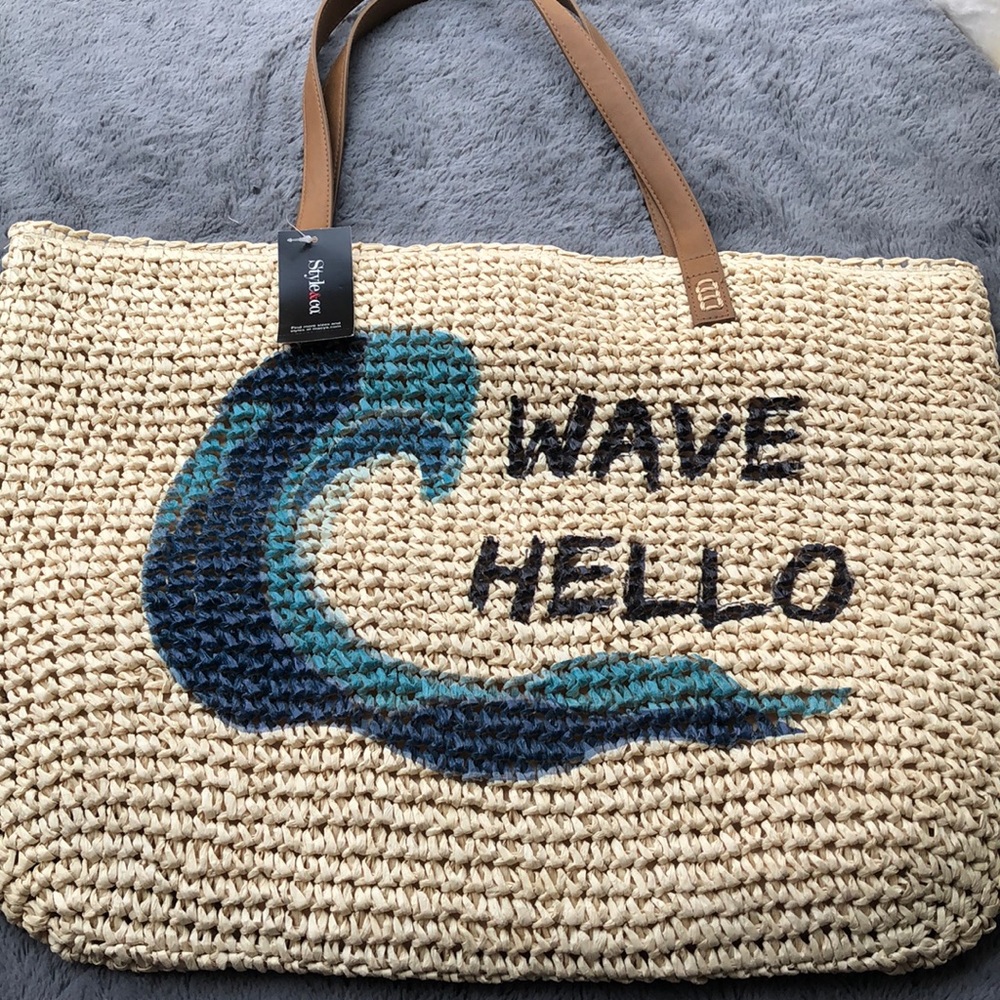 Style & Co Beach Bag